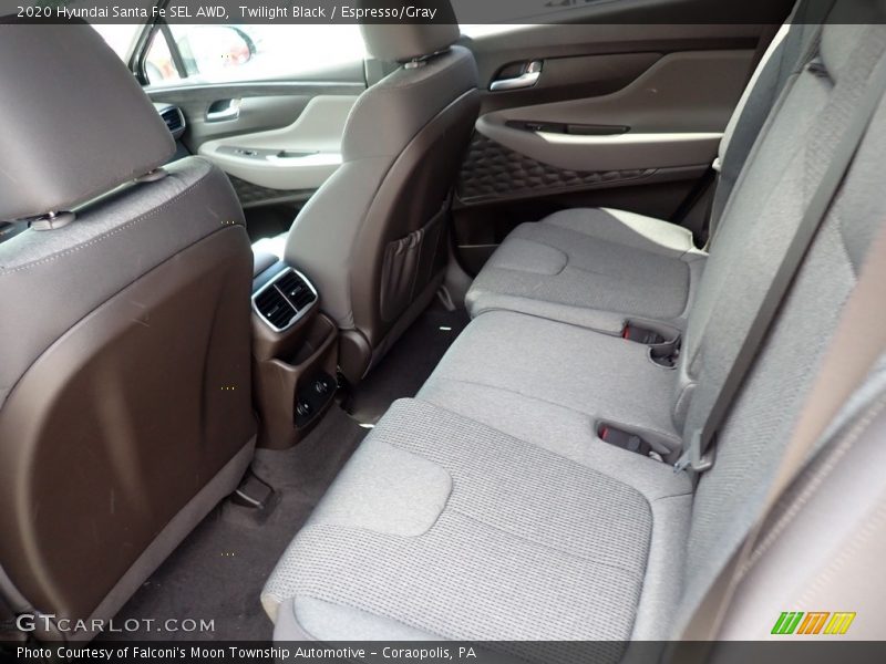 Twilight Black / Espresso/Gray 2020 Hyundai Santa Fe SEL AWD