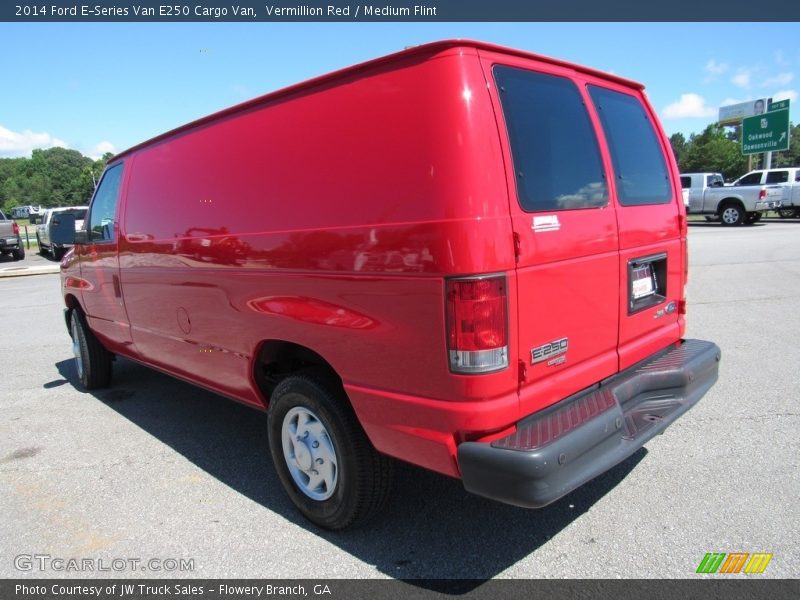 Vermillion Red / Medium Flint 2014 Ford E-Series Van E250 Cargo Van