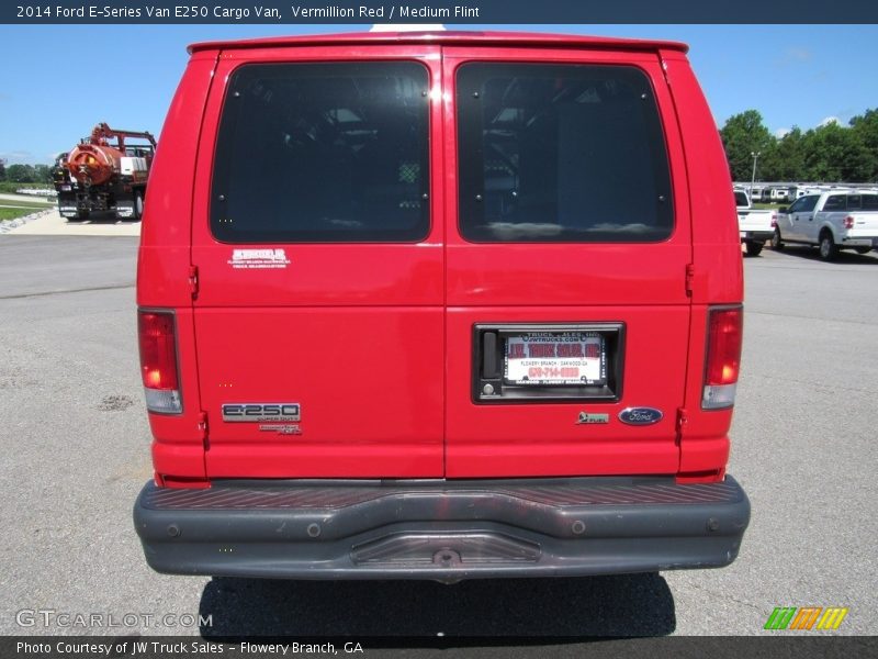 Vermillion Red / Medium Flint 2014 Ford E-Series Van E250 Cargo Van