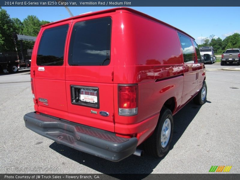 Vermillion Red / Medium Flint 2014 Ford E-Series Van E250 Cargo Van