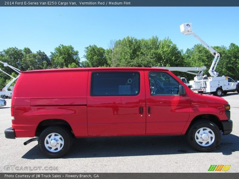 Vermillion Red / Medium Flint 2014 Ford E-Series Van E250 Cargo Van