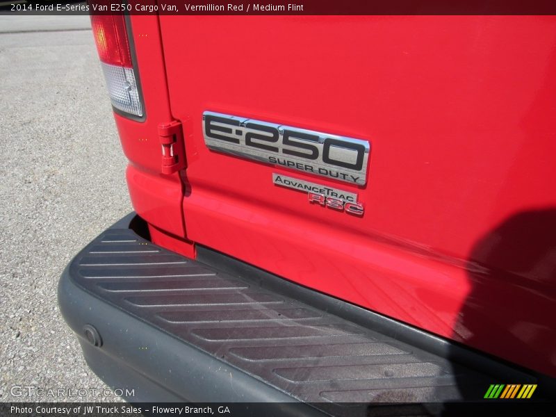 Vermillion Red / Medium Flint 2014 Ford E-Series Van E250 Cargo Van