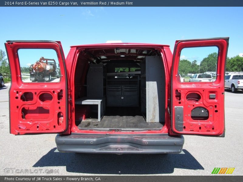 Vermillion Red / Medium Flint 2014 Ford E-Series Van E250 Cargo Van