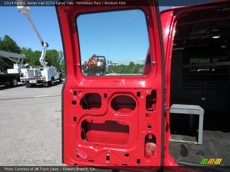 Vermillion Red / Medium Flint 2014 Ford E-Series Van E250 Cargo Van