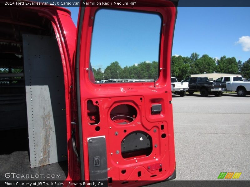 Vermillion Red / Medium Flint 2014 Ford E-Series Van E250 Cargo Van