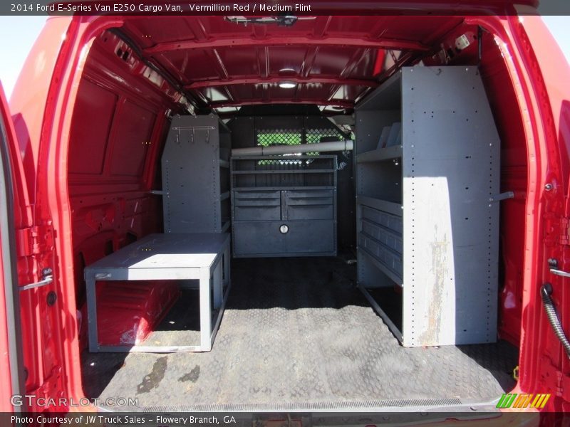 Vermillion Red / Medium Flint 2014 Ford E-Series Van E250 Cargo Van