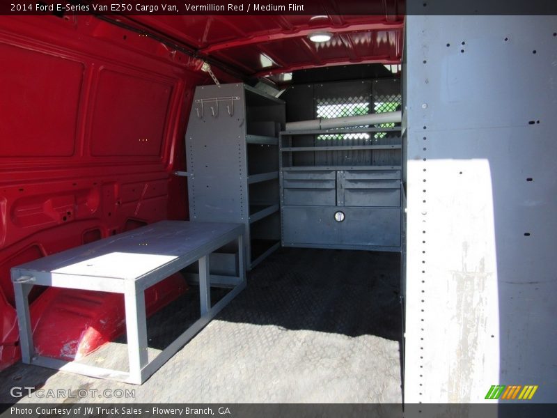 Vermillion Red / Medium Flint 2014 Ford E-Series Van E250 Cargo Van