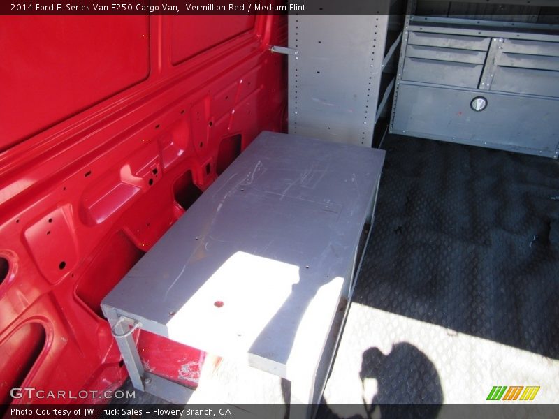 Vermillion Red / Medium Flint 2014 Ford E-Series Van E250 Cargo Van