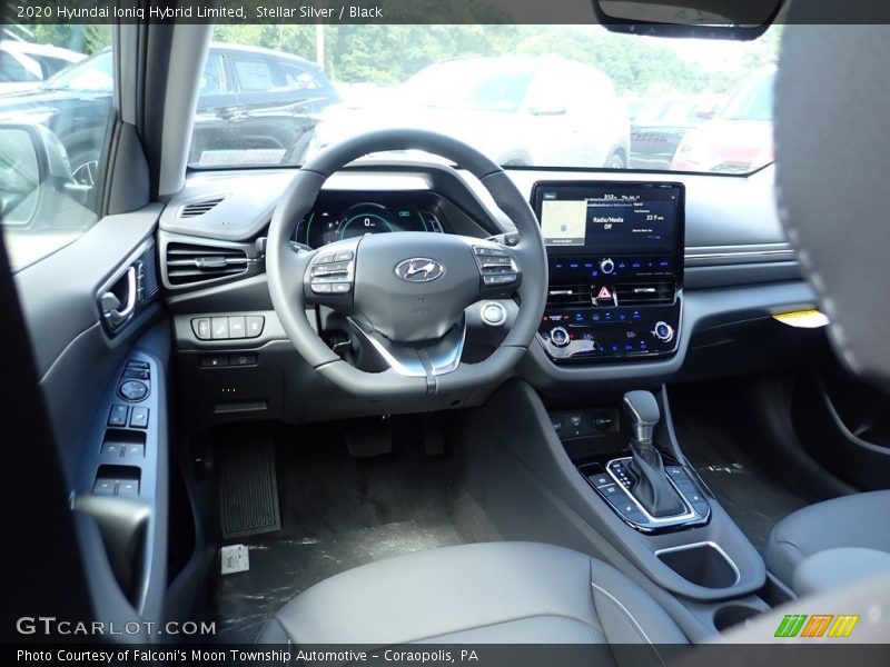  2020 Ioniq Hybrid Limited Black Interior