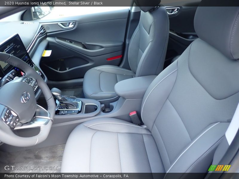 Front Seat of 2020 Ioniq Hybrid Limited
