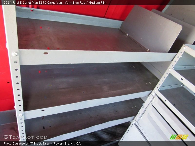 Vermillion Red / Medium Flint 2014 Ford E-Series Van E250 Cargo Van