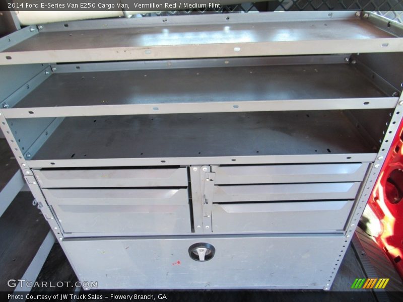 Vermillion Red / Medium Flint 2014 Ford E-Series Van E250 Cargo Van