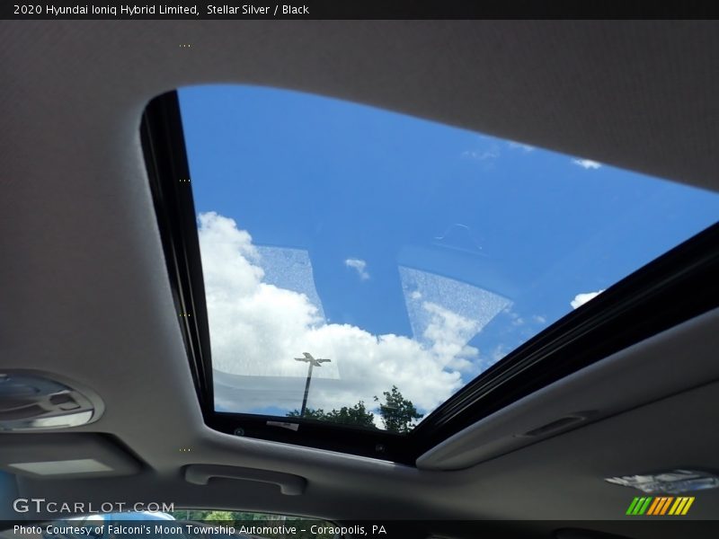 Sunroof of 2020 Ioniq Hybrid Limited