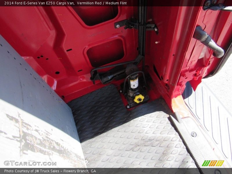 Vermillion Red / Medium Flint 2014 Ford E-Series Van E250 Cargo Van