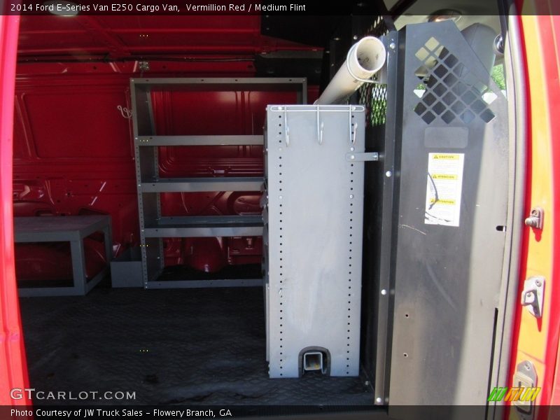 Vermillion Red / Medium Flint 2014 Ford E-Series Van E250 Cargo Van