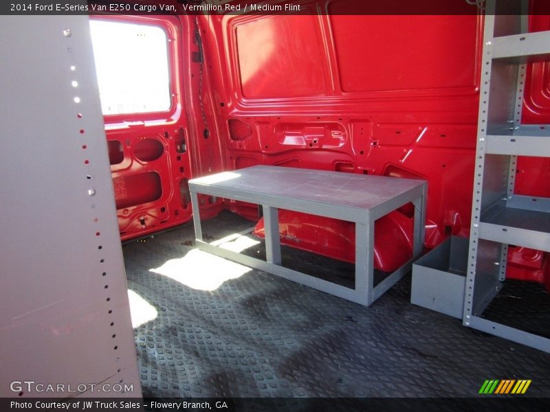 Vermillion Red / Medium Flint 2014 Ford E-Series Van E250 Cargo Van