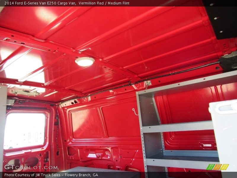 Vermillion Red / Medium Flint 2014 Ford E-Series Van E250 Cargo Van