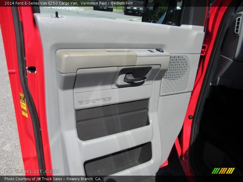 Vermillion Red / Medium Flint 2014 Ford E-Series Van E250 Cargo Van