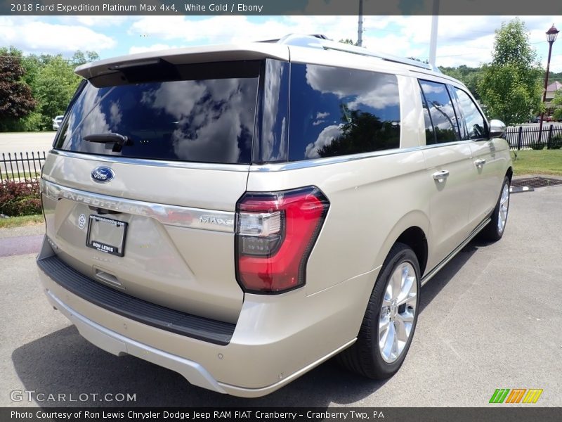 White Gold / Ebony 2018 Ford Expedition Platinum Max 4x4