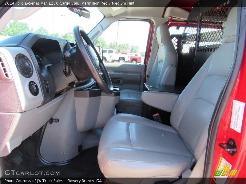 Vermillion Red / Medium Flint 2014 Ford E-Series Van E250 Cargo Van