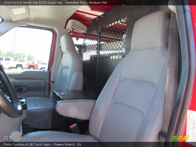 Vermillion Red / Medium Flint 2014 Ford E-Series Van E250 Cargo Van