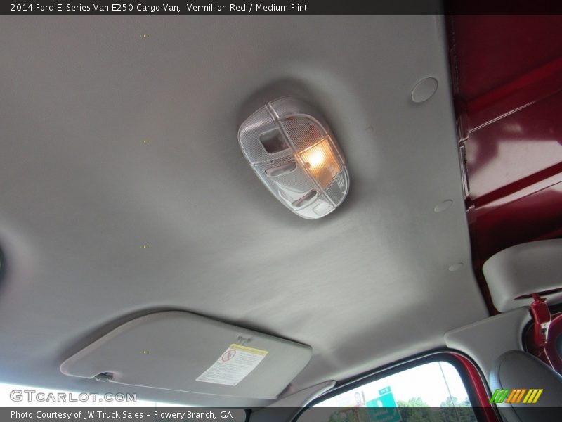 Vermillion Red / Medium Flint 2014 Ford E-Series Van E250 Cargo Van