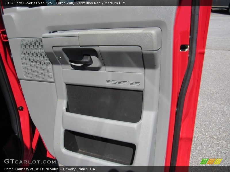 Vermillion Red / Medium Flint 2014 Ford E-Series Van E250 Cargo Van