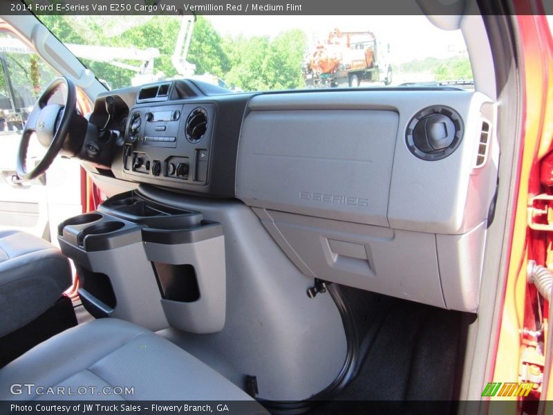 Vermillion Red / Medium Flint 2014 Ford E-Series Van E250 Cargo Van