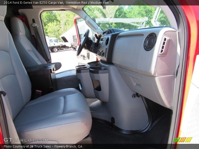 Vermillion Red / Medium Flint 2014 Ford E-Series Van E250 Cargo Van