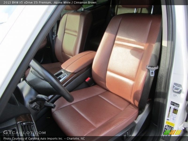 Alpine White / Cinnamon Brown 2013 BMW X5 xDrive 35i Premium
