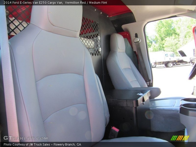 Vermillion Red / Medium Flint 2014 Ford E-Series Van E250 Cargo Van