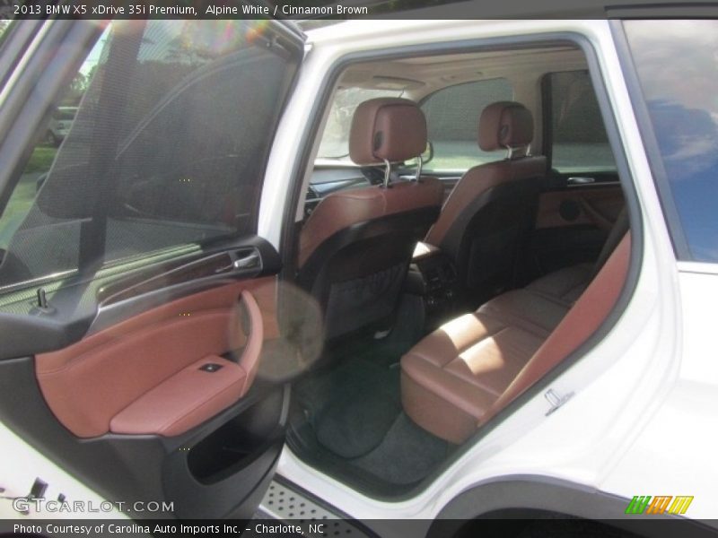 Alpine White / Cinnamon Brown 2013 BMW X5 xDrive 35i Premium