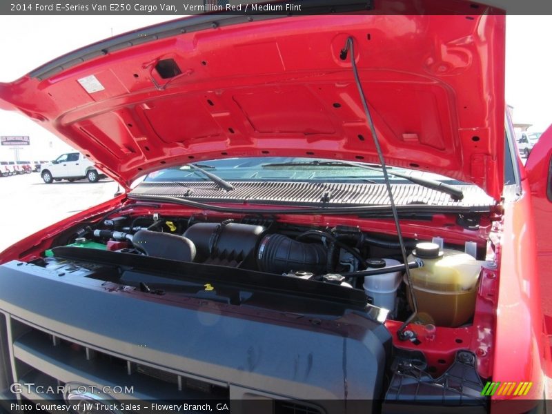 Vermillion Red / Medium Flint 2014 Ford E-Series Van E250 Cargo Van
