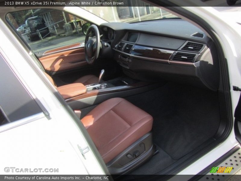 Alpine White / Cinnamon Brown 2013 BMW X5 xDrive 35i Premium