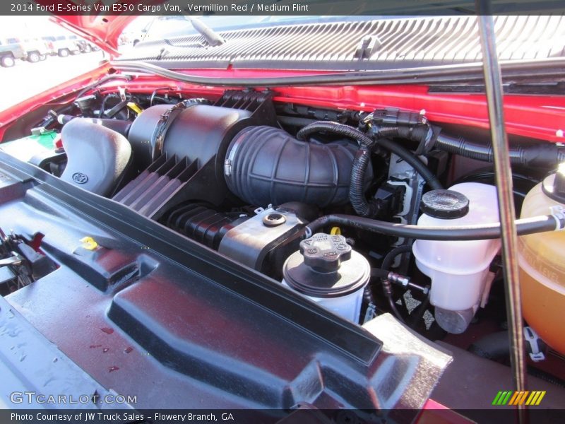 Vermillion Red / Medium Flint 2014 Ford E-Series Van E250 Cargo Van