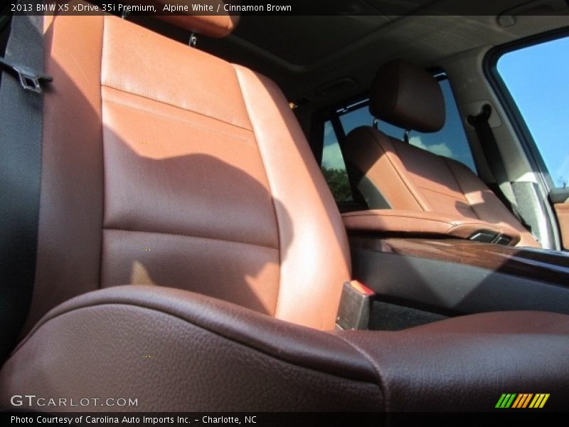 Alpine White / Cinnamon Brown 2013 BMW X5 xDrive 35i Premium