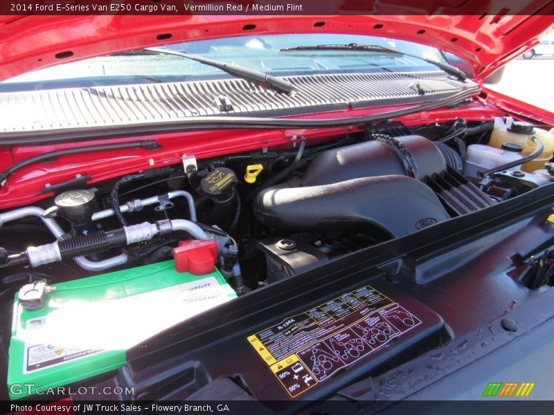 Vermillion Red / Medium Flint 2014 Ford E-Series Van E250 Cargo Van