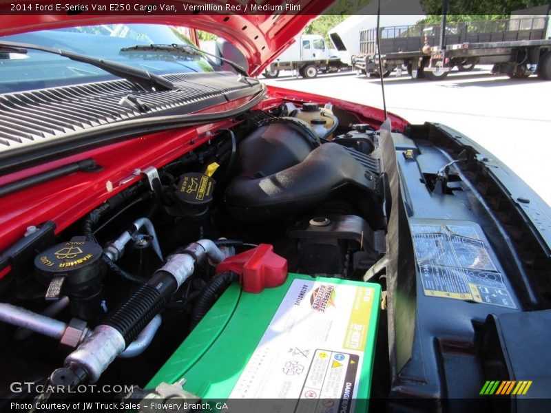 Vermillion Red / Medium Flint 2014 Ford E-Series Van E250 Cargo Van