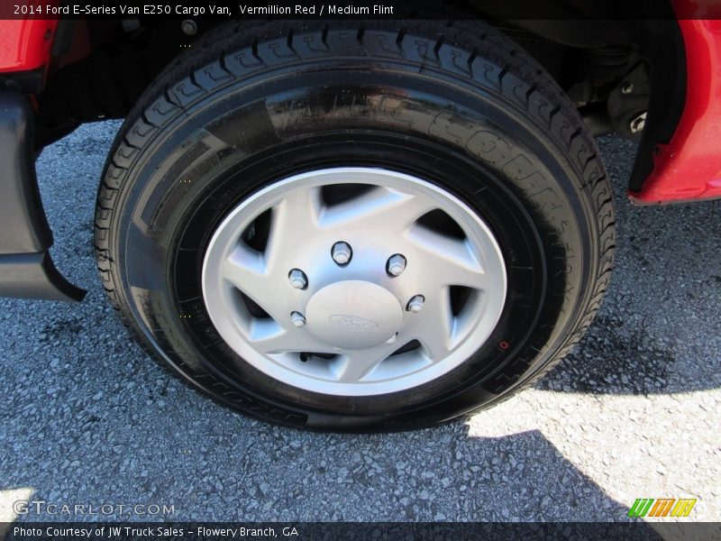 Vermillion Red / Medium Flint 2014 Ford E-Series Van E250 Cargo Van