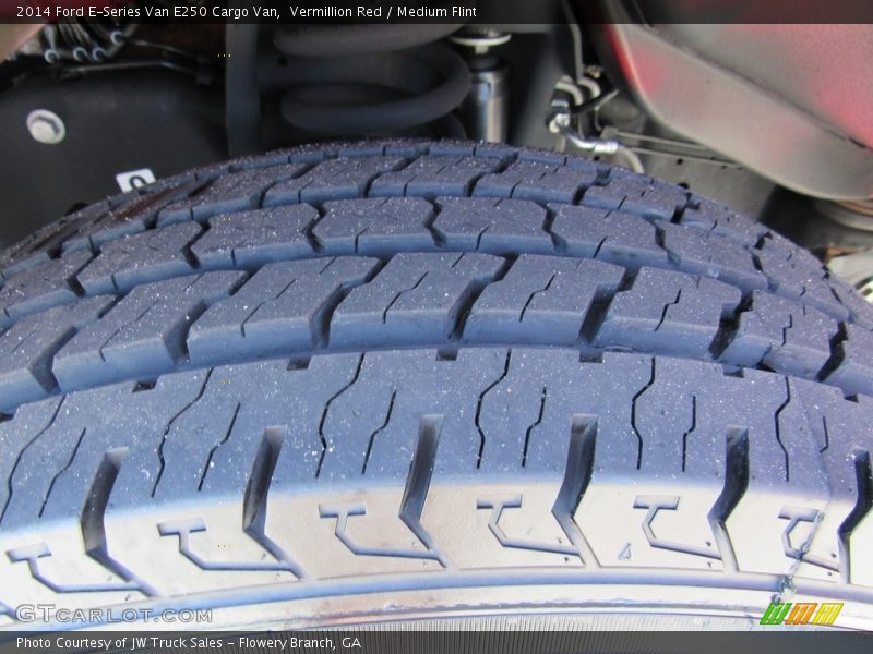 Vermillion Red / Medium Flint 2014 Ford E-Series Van E250 Cargo Van
