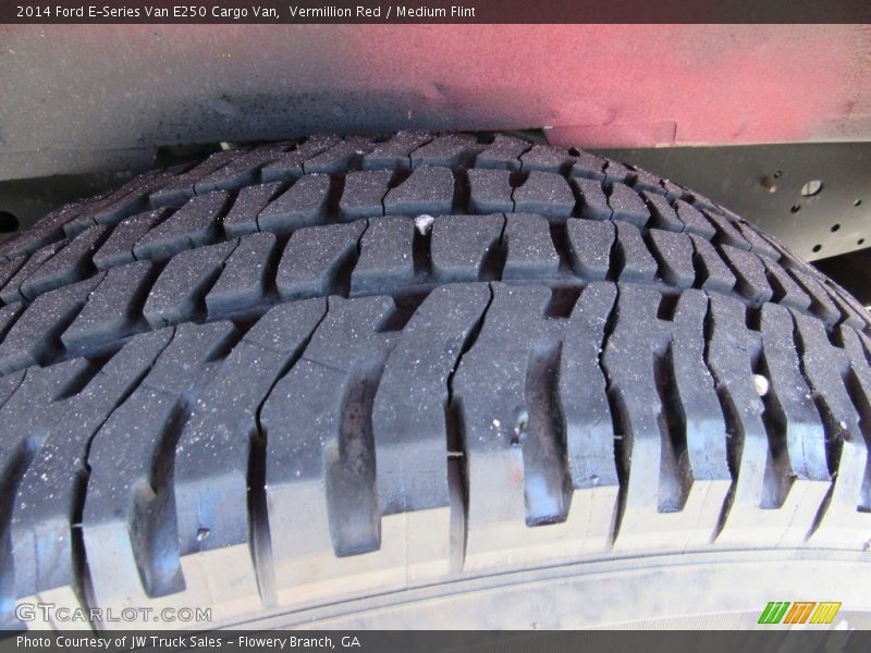 Vermillion Red / Medium Flint 2014 Ford E-Series Van E250 Cargo Van