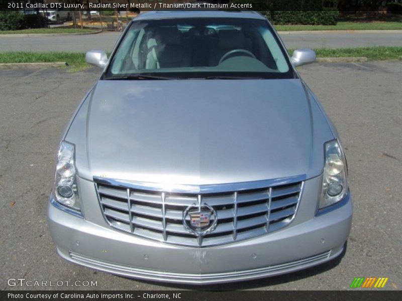Radiant Silver Metallic / Titanium/Dark Titanium Accents 2011 Cadillac DTS Luxury