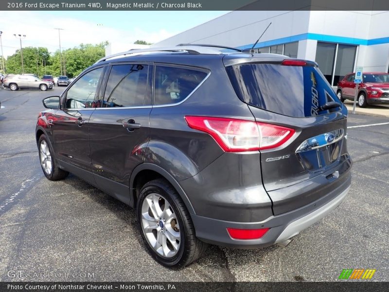 Magnetic Metallic / Charcoal Black 2016 Ford Escape Titanium 4WD