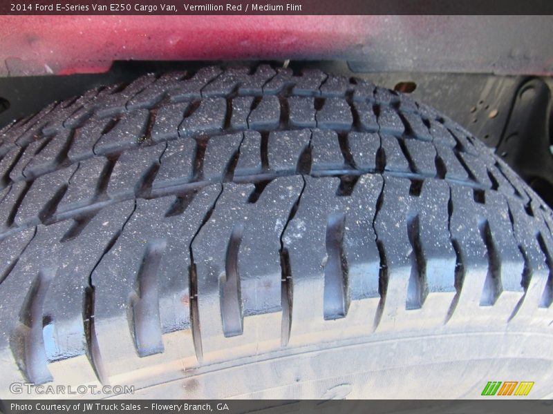 Vermillion Red / Medium Flint 2014 Ford E-Series Van E250 Cargo Van