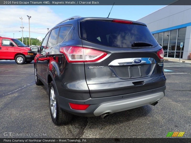 Magnetic Metallic / Charcoal Black 2016 Ford Escape Titanium 4WD