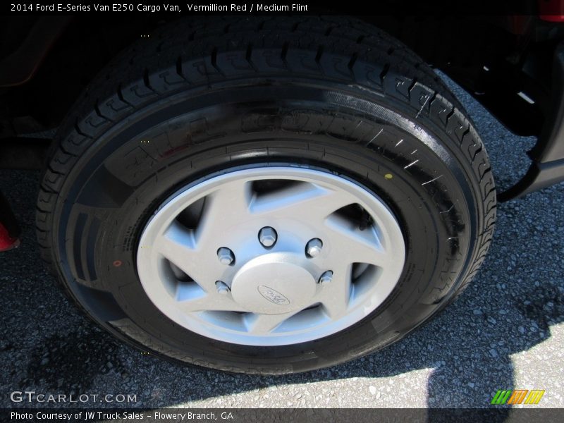 Vermillion Red / Medium Flint 2014 Ford E-Series Van E250 Cargo Van