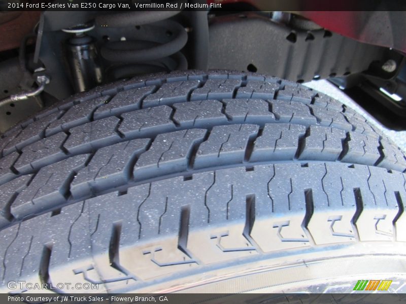 Vermillion Red / Medium Flint 2014 Ford E-Series Van E250 Cargo Van