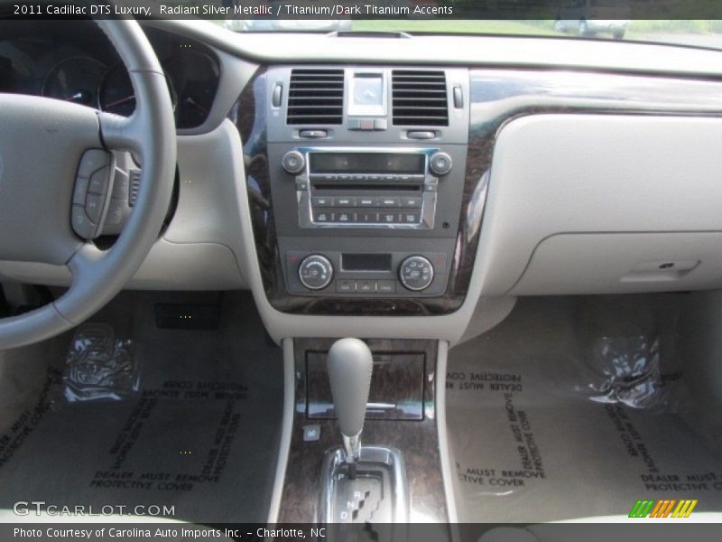 Radiant Silver Metallic / Titanium/Dark Titanium Accents 2011 Cadillac DTS Luxury
