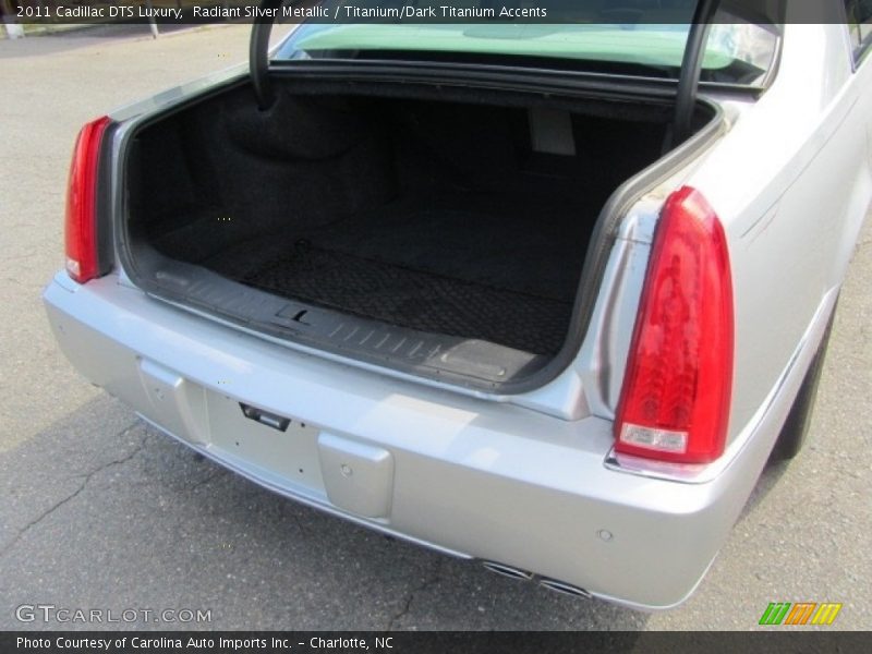 Radiant Silver Metallic / Titanium/Dark Titanium Accents 2011 Cadillac DTS Luxury