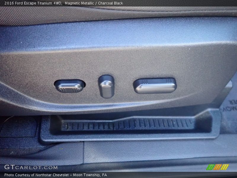 Magnetic Metallic / Charcoal Black 2016 Ford Escape Titanium 4WD